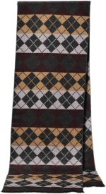 EP Mode Men's Winter Scarf, Cashmere Feel, Super Soft & Warm - Image 4